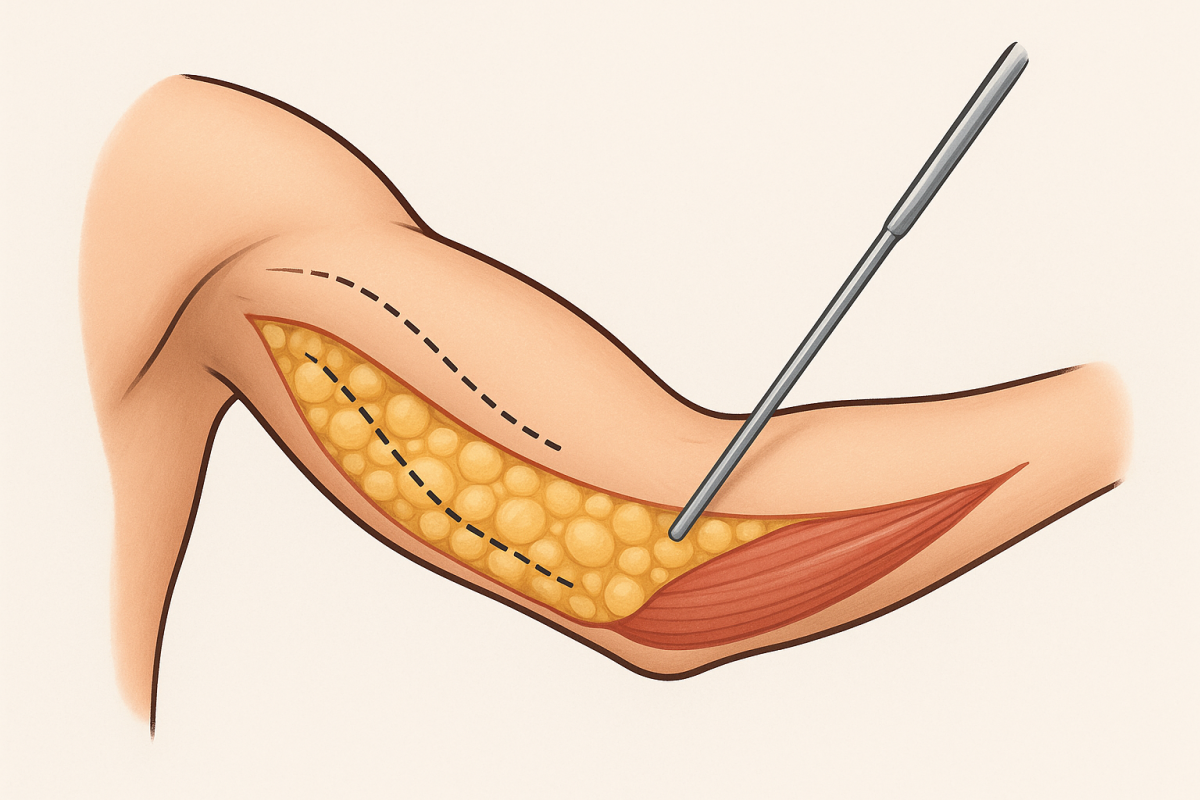 لیپوساکشن و لیفت بازو